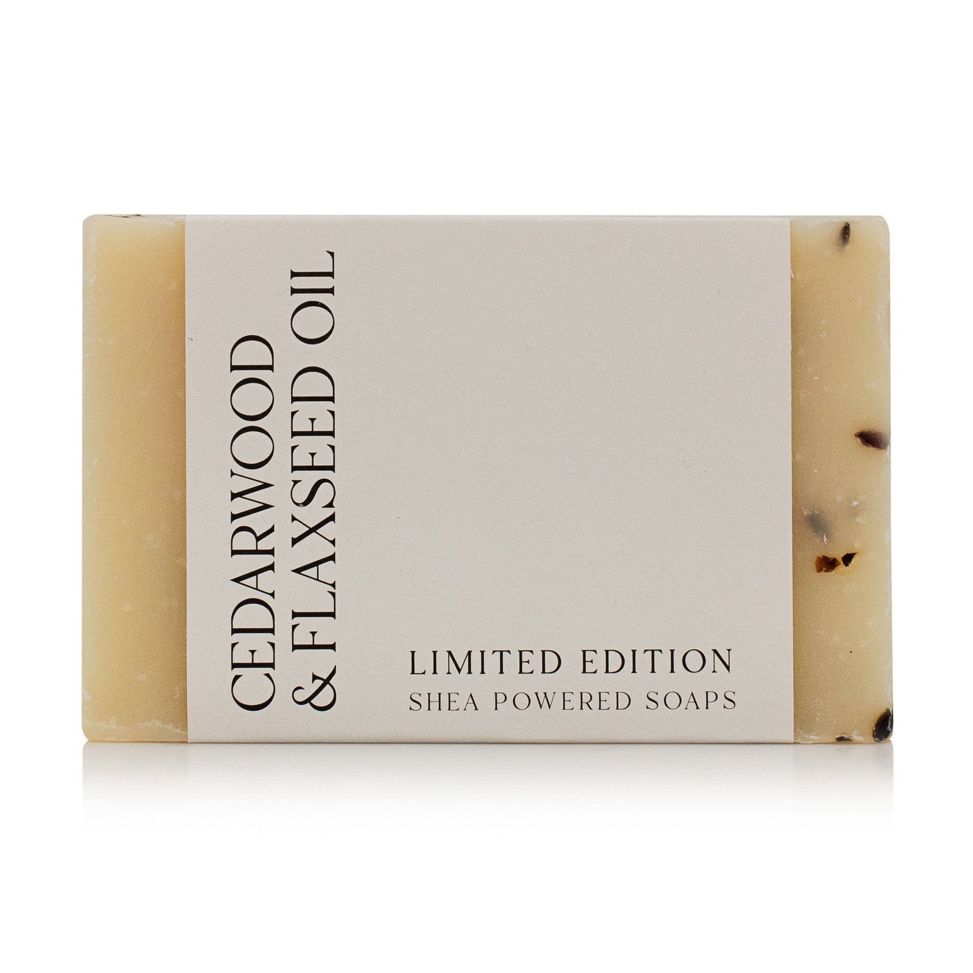 Cedarwood & Flaxseed Oil Soap | Oversized