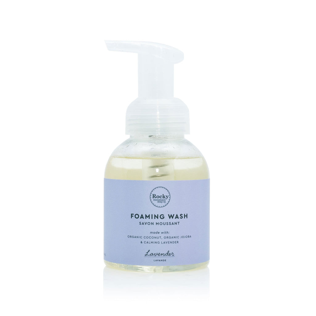 lavender foaming wash
