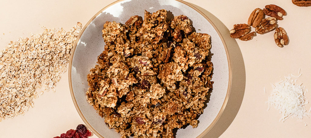 image of homemade granola.