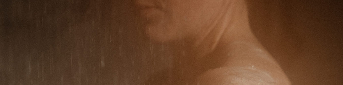 Person in shower