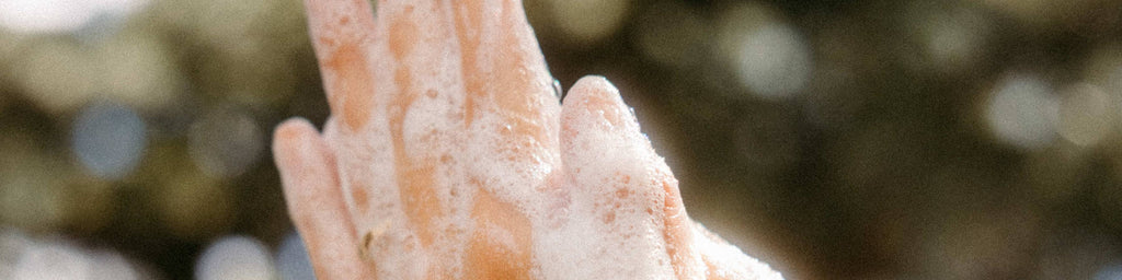 Soapy hands