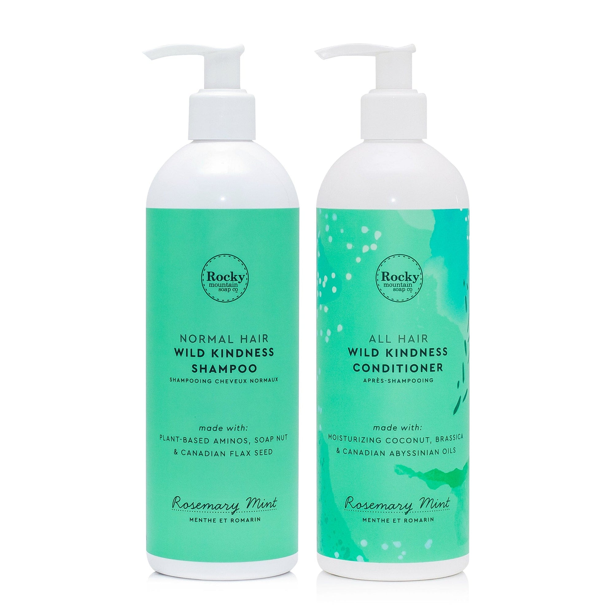Rosemary Mint Shampoo and Conditioner 460mls