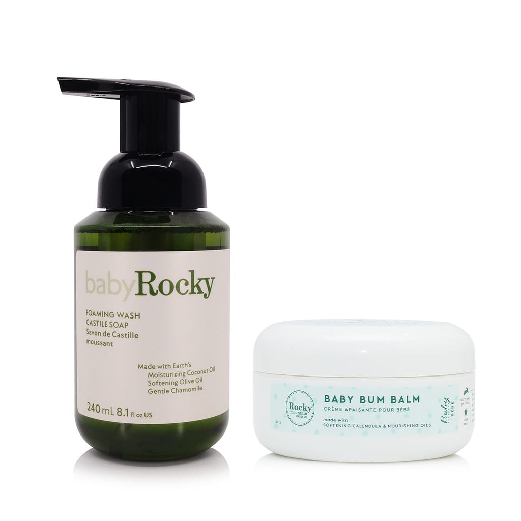 Baby Foaming Wash + Baby Bum Balm Duo