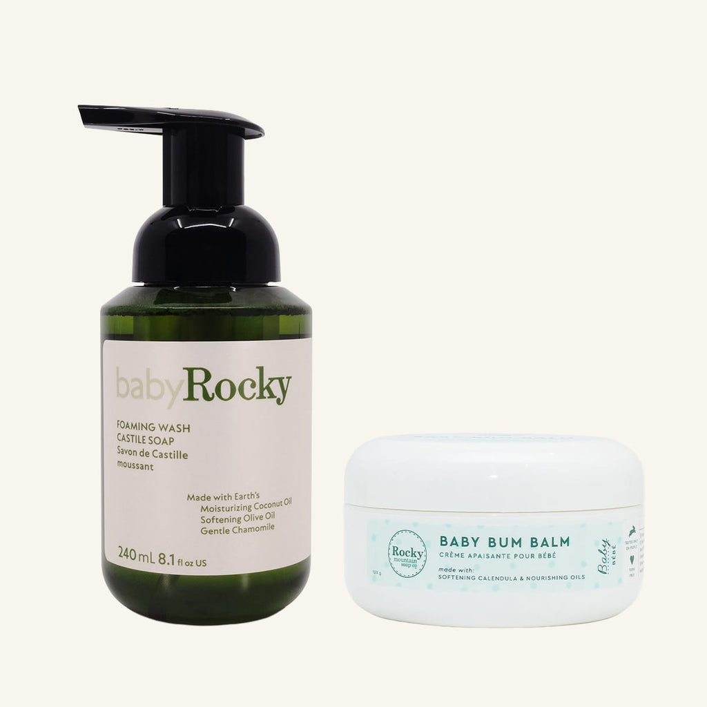 Baby Foaming Wash + Baby Bum Balm Duo