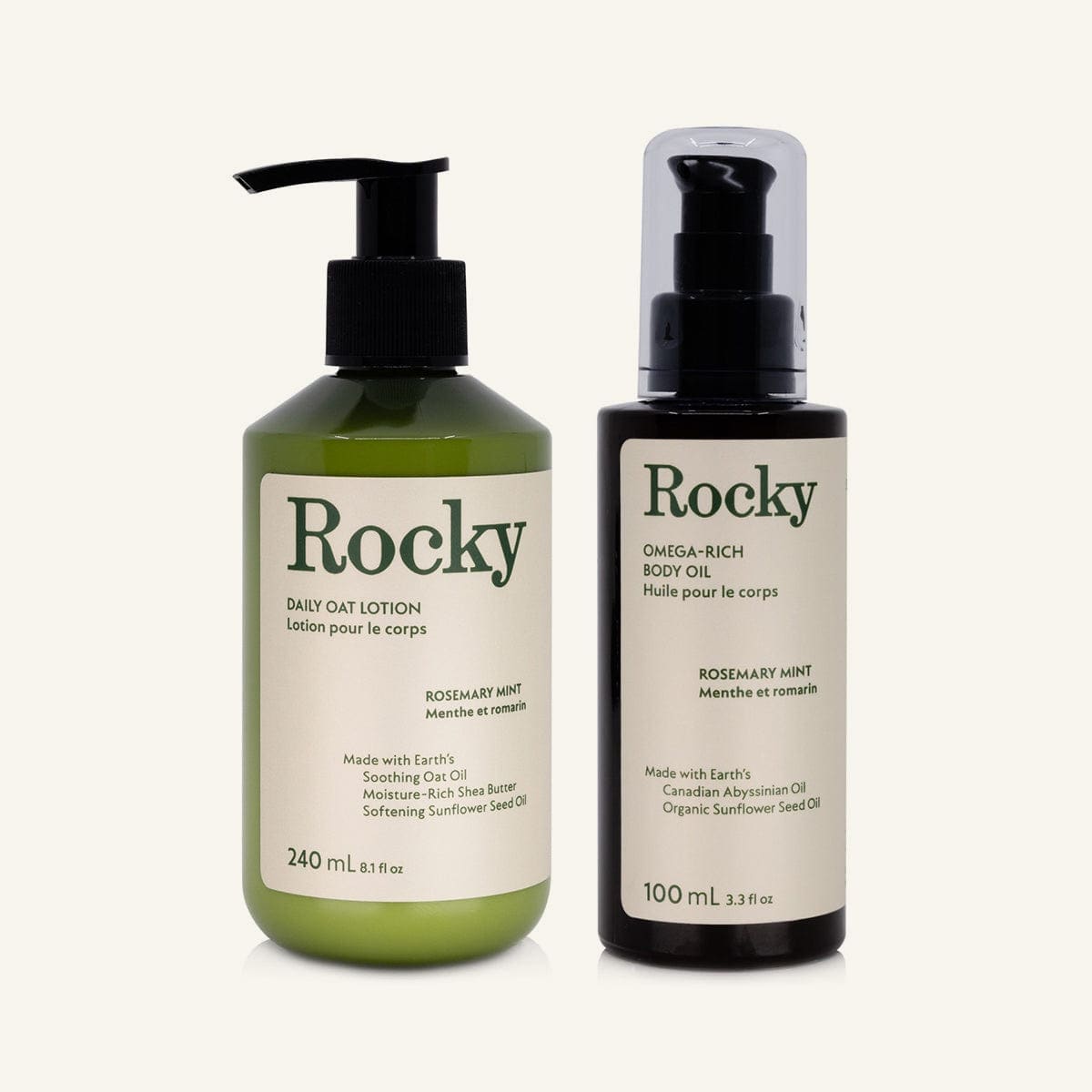 Blood Orange & Grapefruit Body Oil & Daily Oat Lotion Bundle