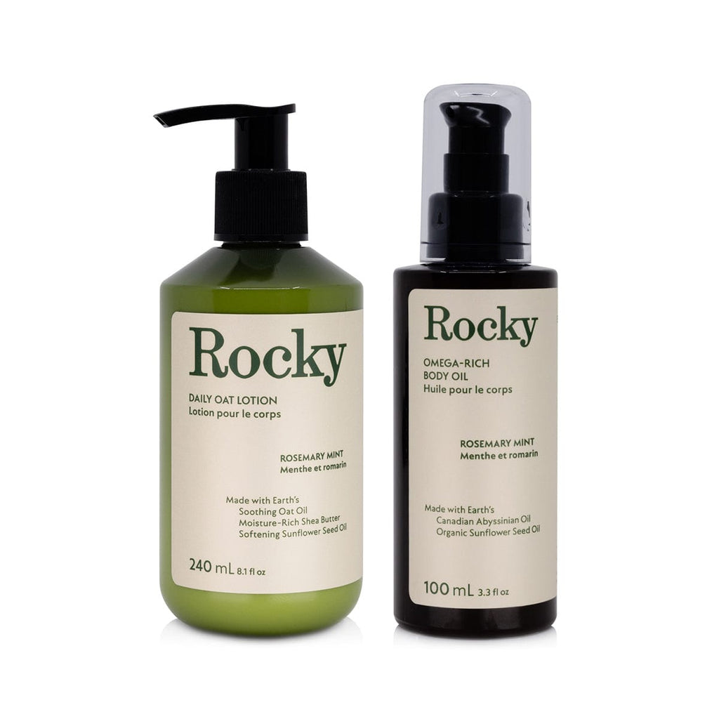 Lotion & BodyOil Bundle Rosemary Mint