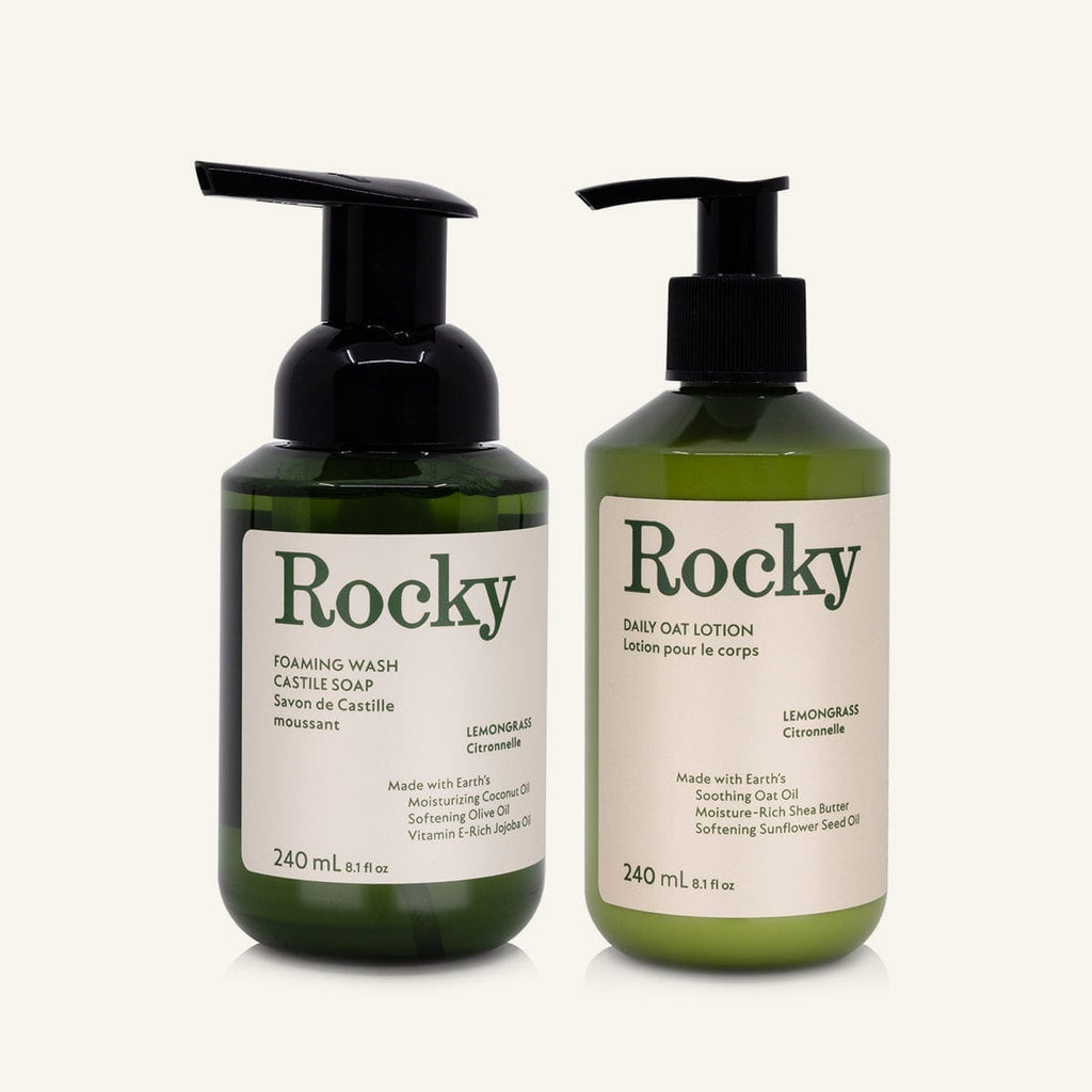 Lemongrass Foaming Wash and Oat Lotion Bundle