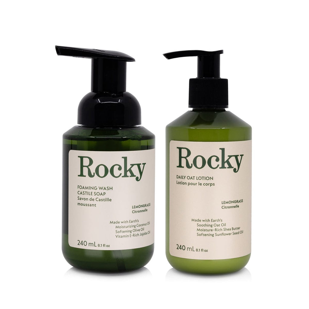 Foaming Wash & Lotion Bundle Lemongrass