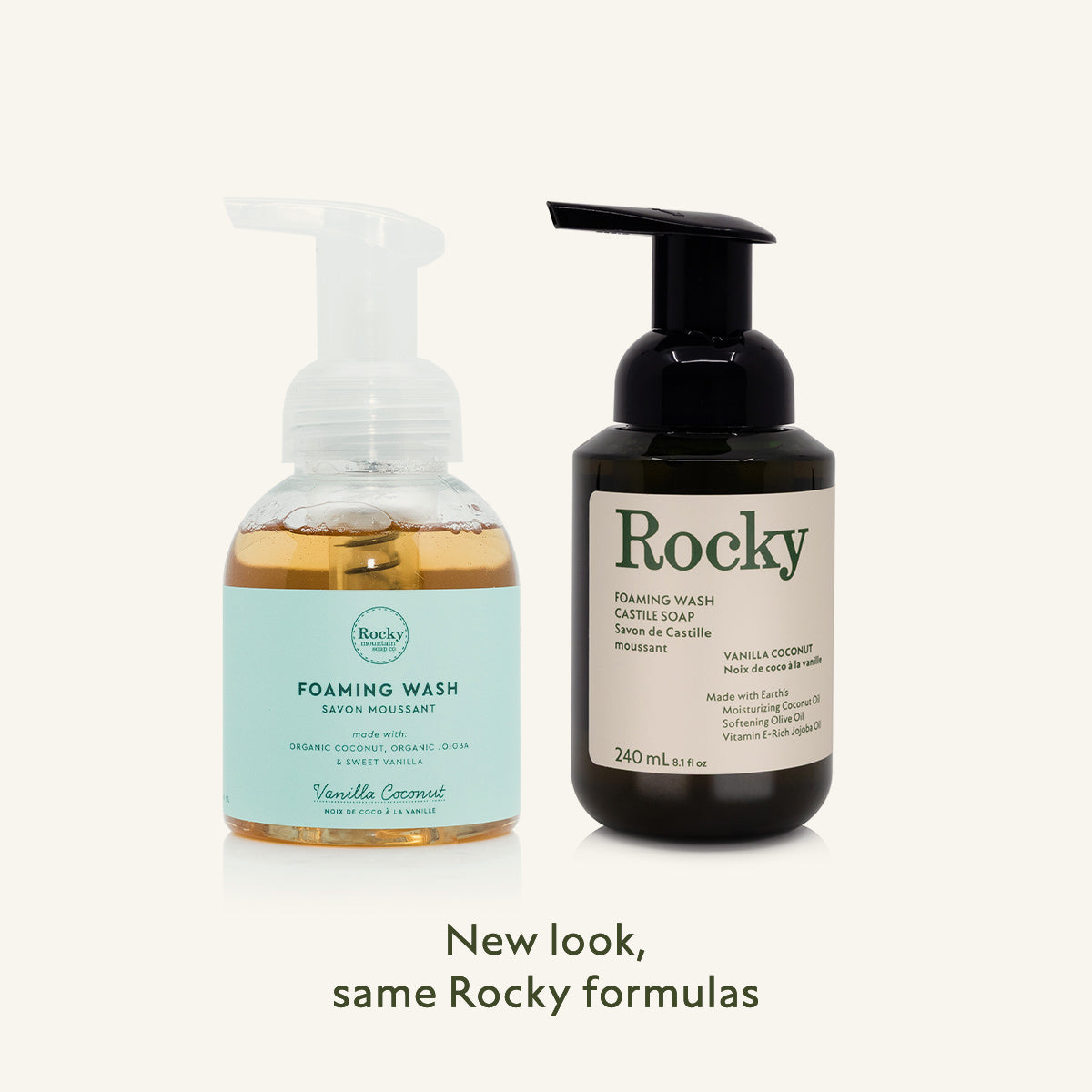 Vanilla Coconut Foaming Wash