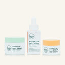 Restorative Face Serum, Essential Face Cream & Eye Cream Bundle