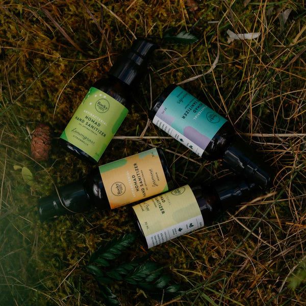 Nomad Lemongrass Hand Sanitizer | Rocky Mountain Soap Company