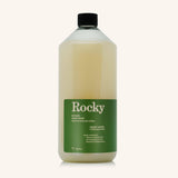 A 1L bottle of Rocky Kitchen Hand Wash  set against a solid off-white background.
