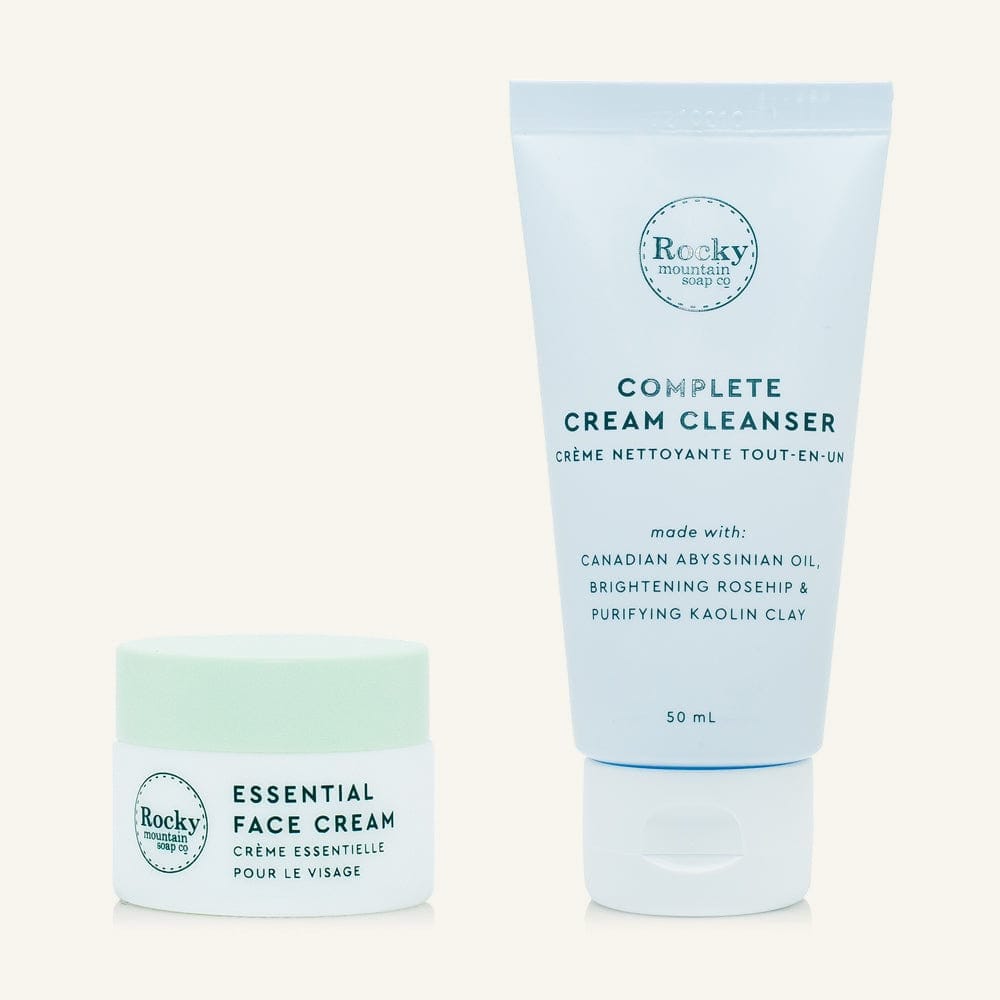 Essential Face Cream & Complete Cream Cleanser
