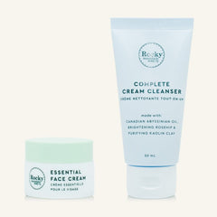 Essential Face Cream & Complete Cream Cleanser