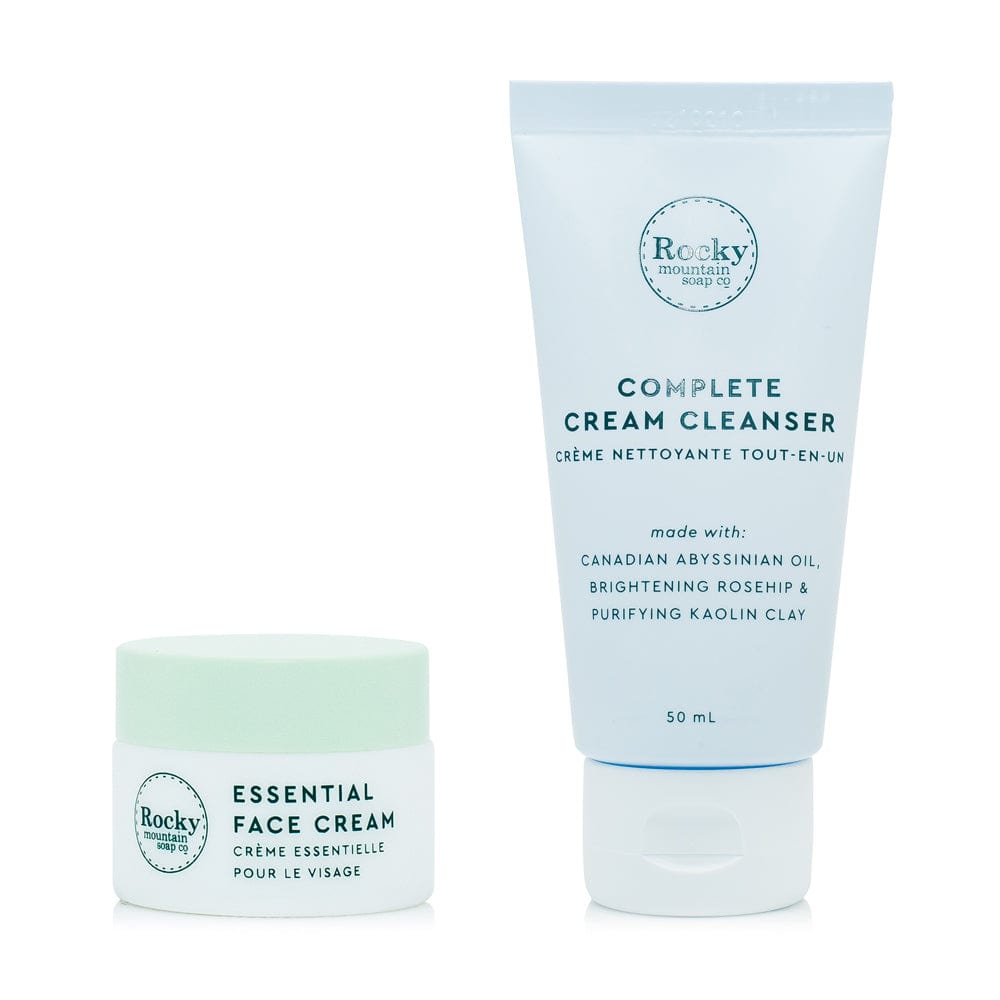 Essential Face Cream & Complete Cream Cleanser