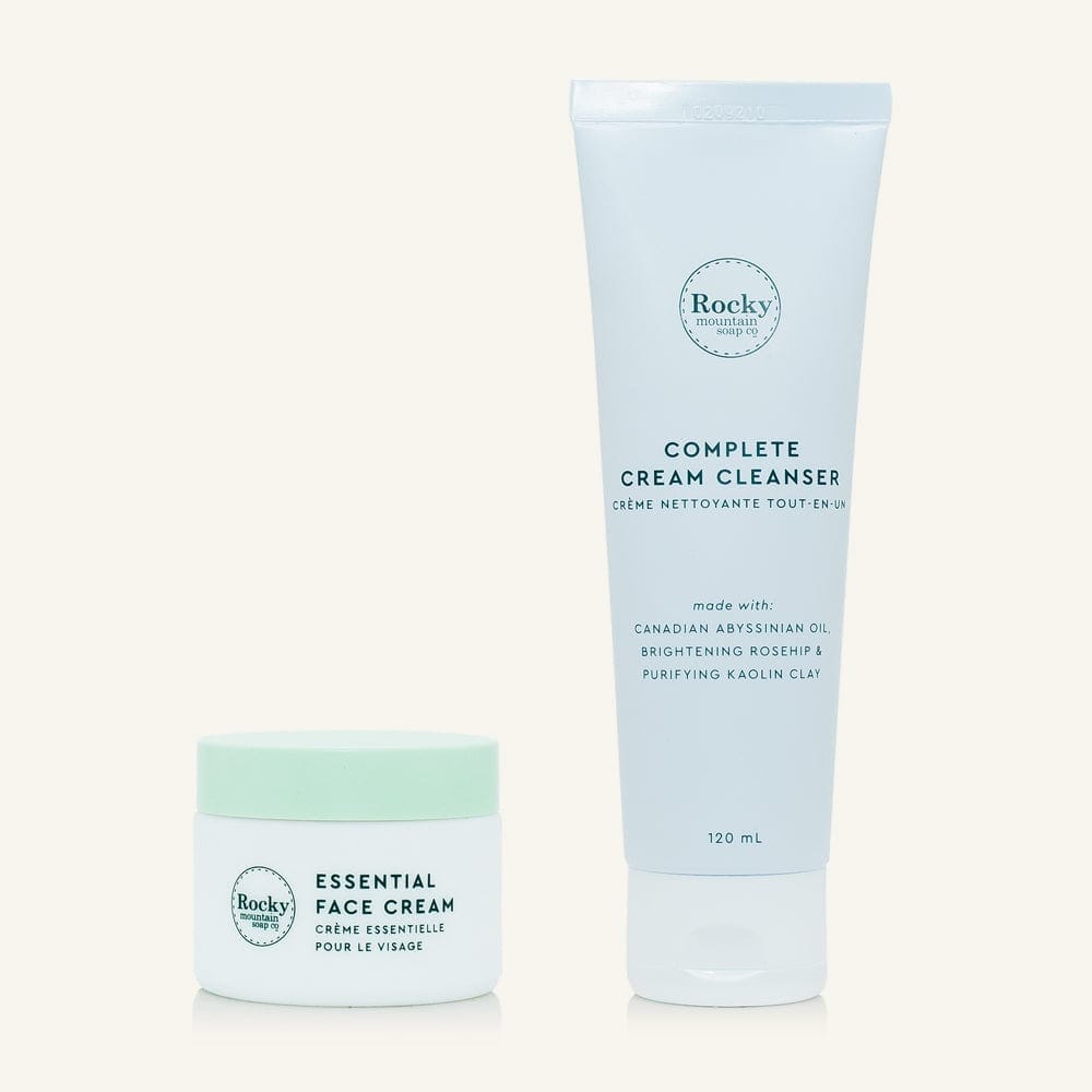 Essential Face Cream & Complete Cream Cleanser