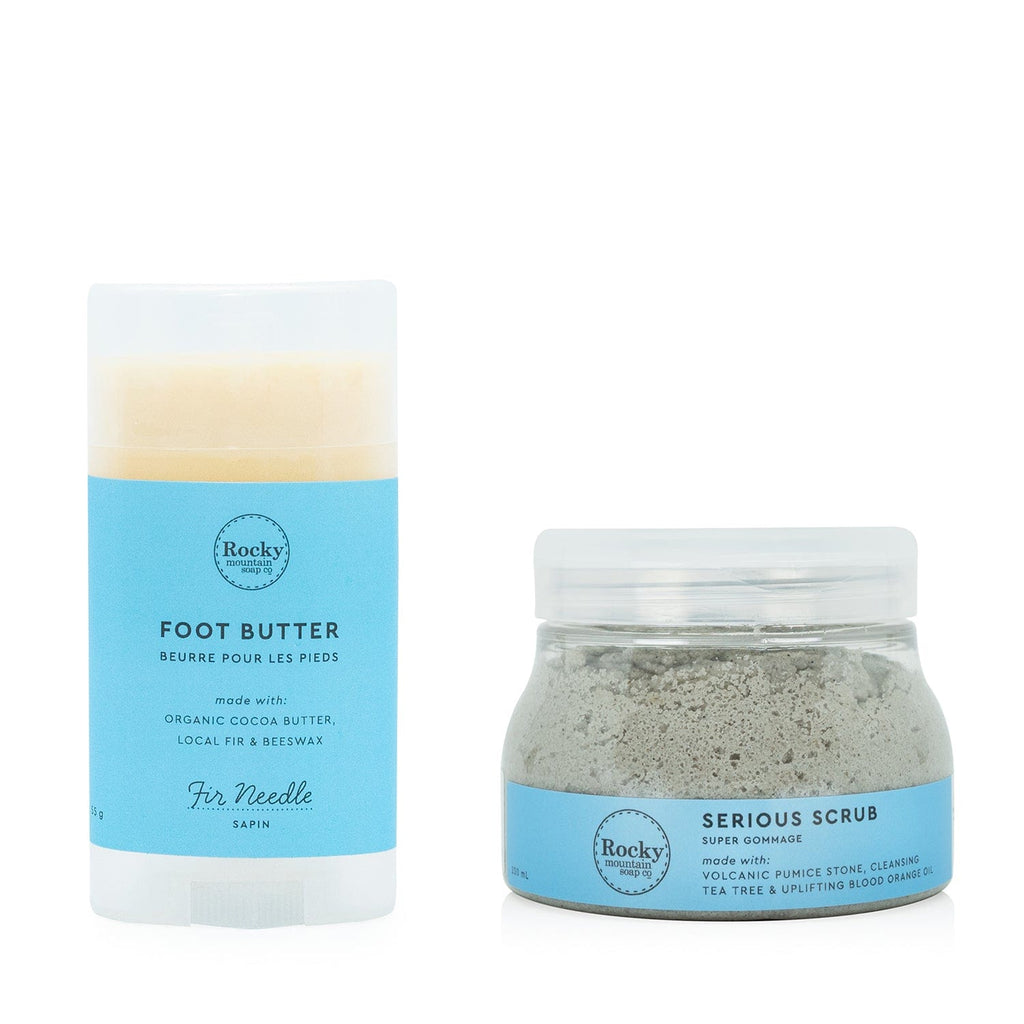 Foot Butter with Serious Scrub