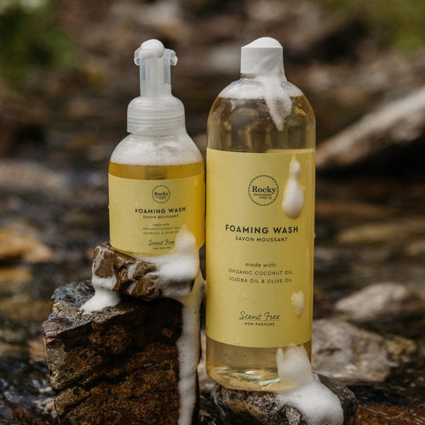Scent Free Foaming Wash Rocky Mountain Soap Company