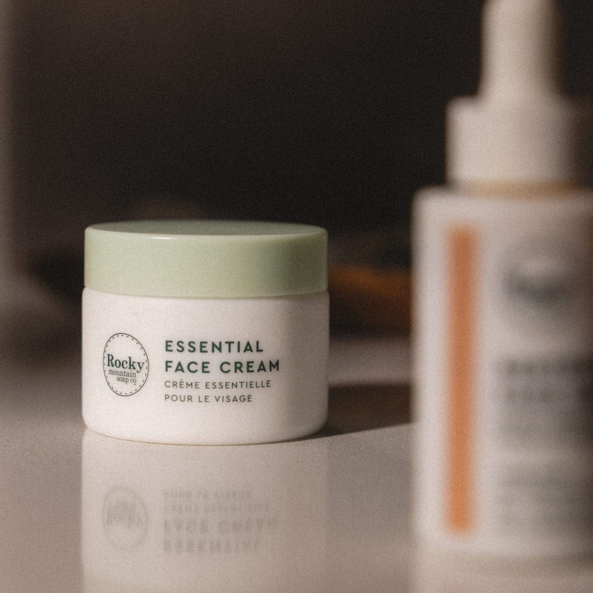 Essential Face Cream & Restorative Natural Face Serum