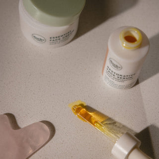 Face Cream, Serum and Gua Sha