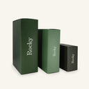 Three green boxes with 'Rocky' branding on a white background
