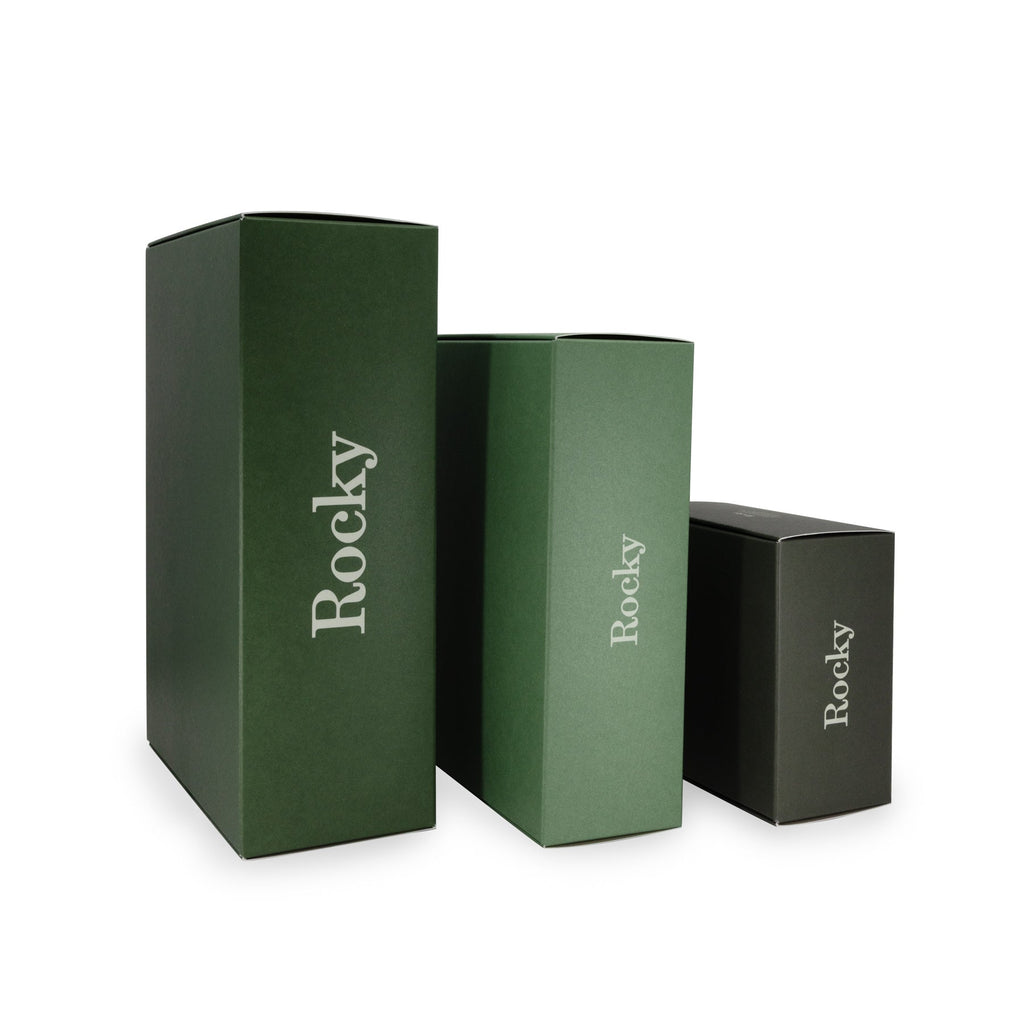 Large medium and small gift boxes