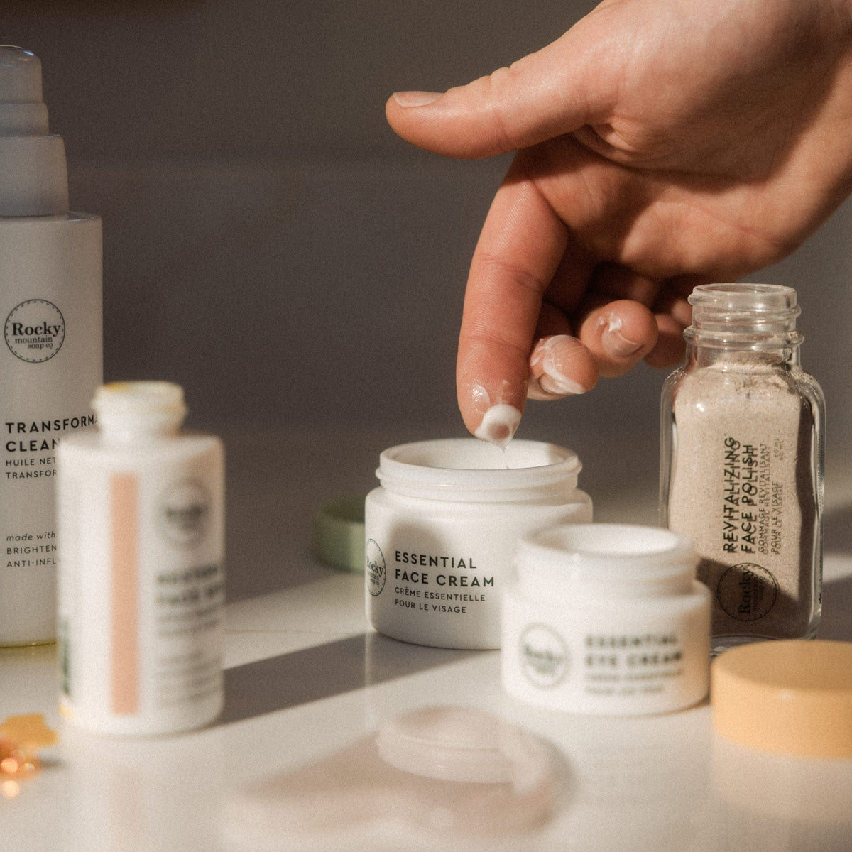 Natural skincare collection