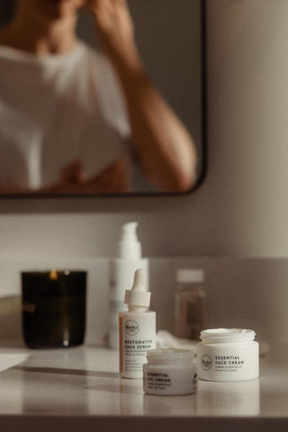 Restorative Face Serum, Essential Face Cream & Eye Cream Bundle