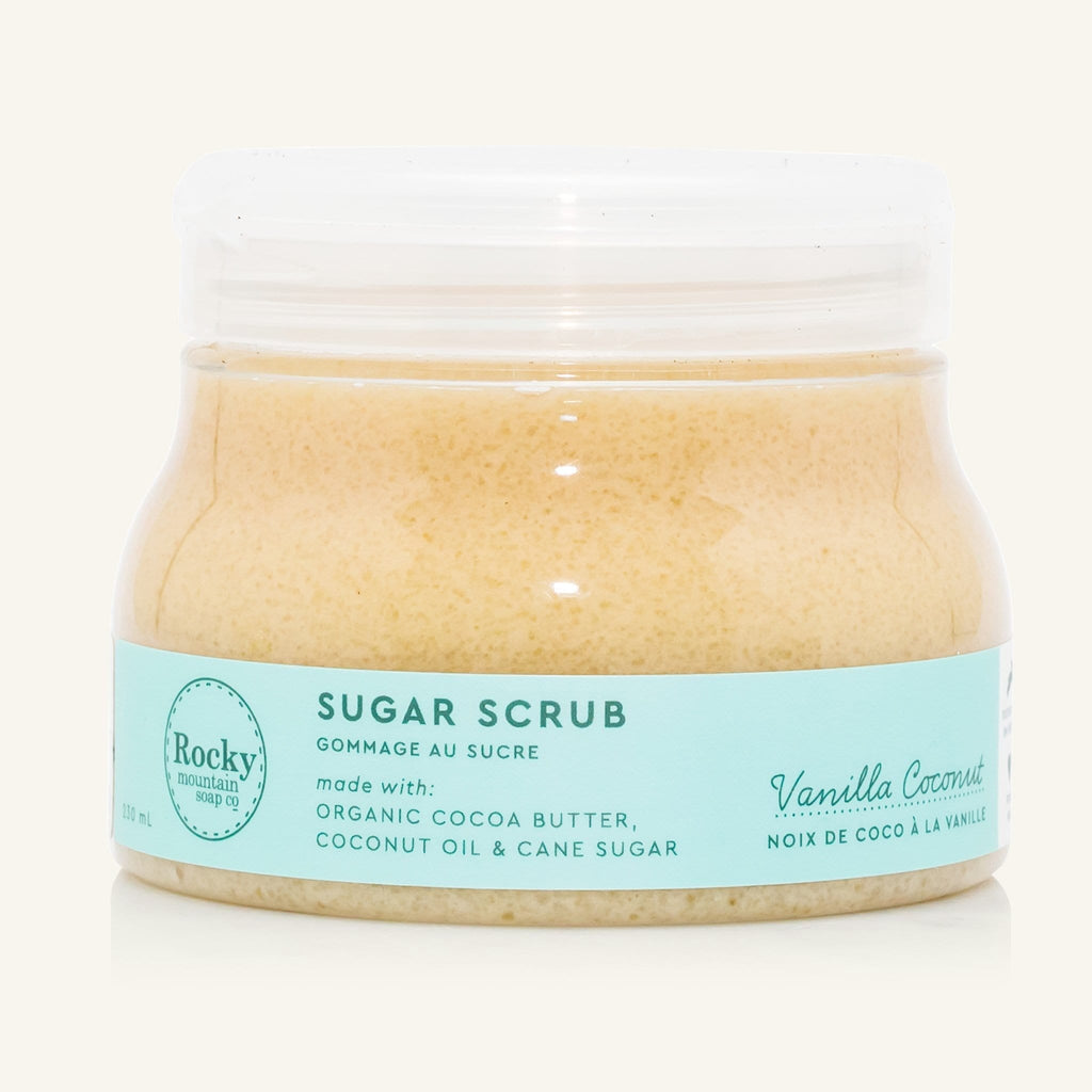 Vanilla Coconut Organic Sugar Body Scrub