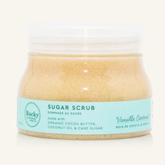 Vanilla Coconut Organic Sugar Body Scrub