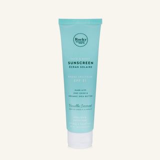 Face And Body Sunscreen Broad Spectrum SPF 31 Vanilla Coconut