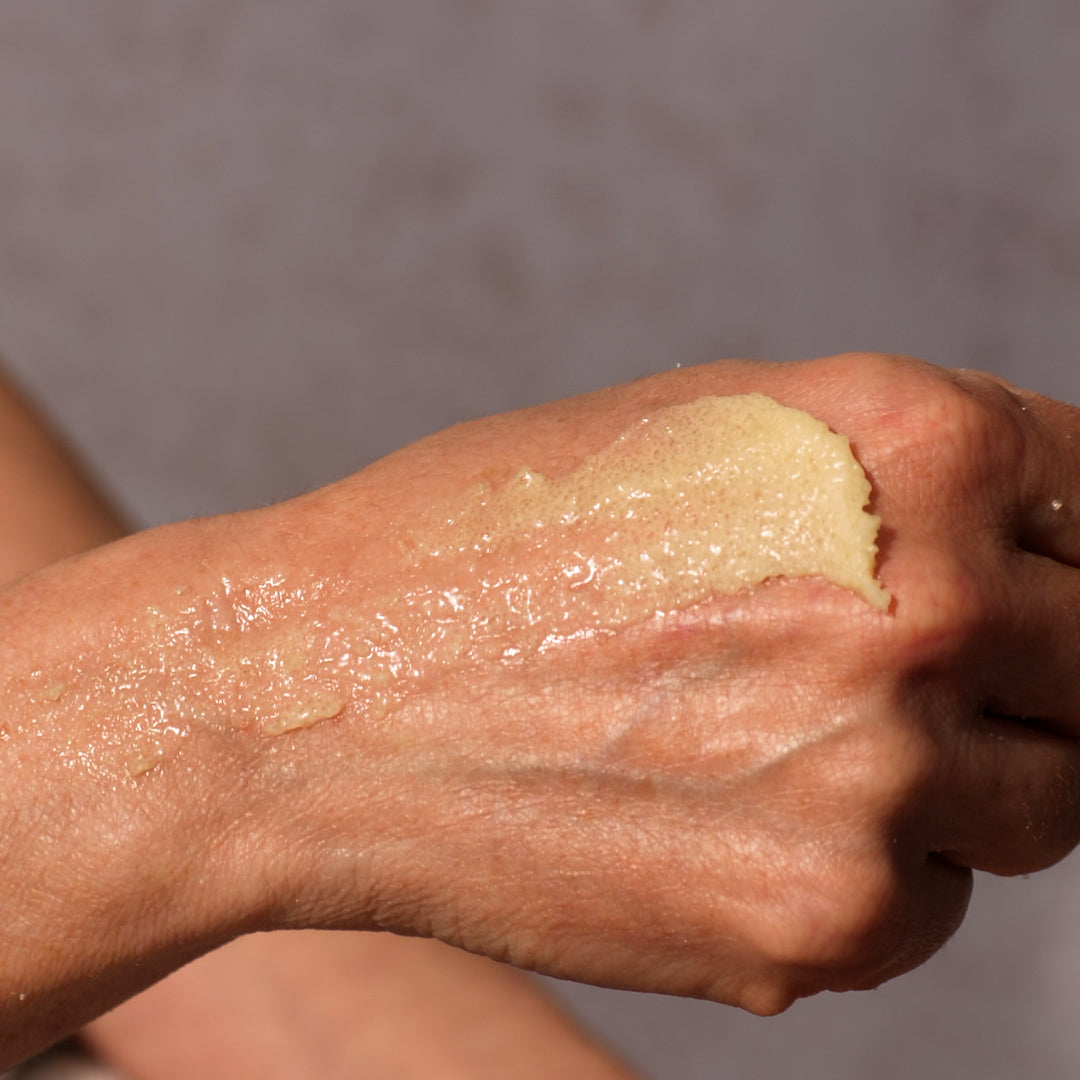 Organic Sugar Body Scrub - Texture