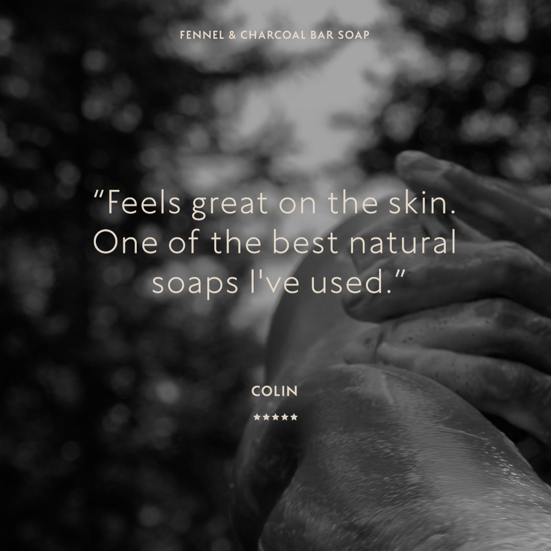 Bar soap testimonial