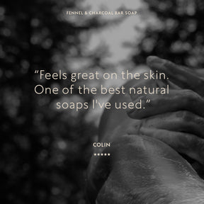 Bar soap testimonial