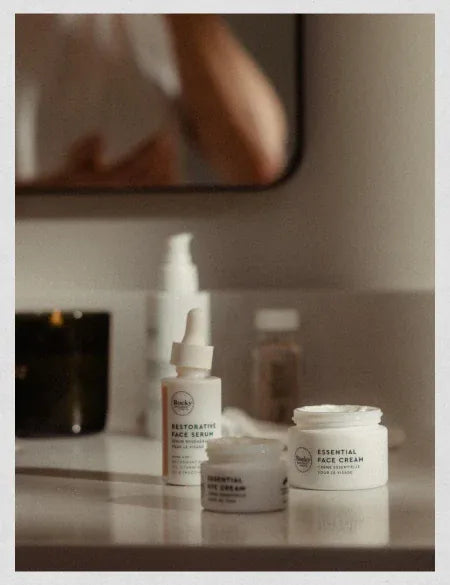 Restorative Face Serum, Essential Face Cream & Eye Cream Bundle