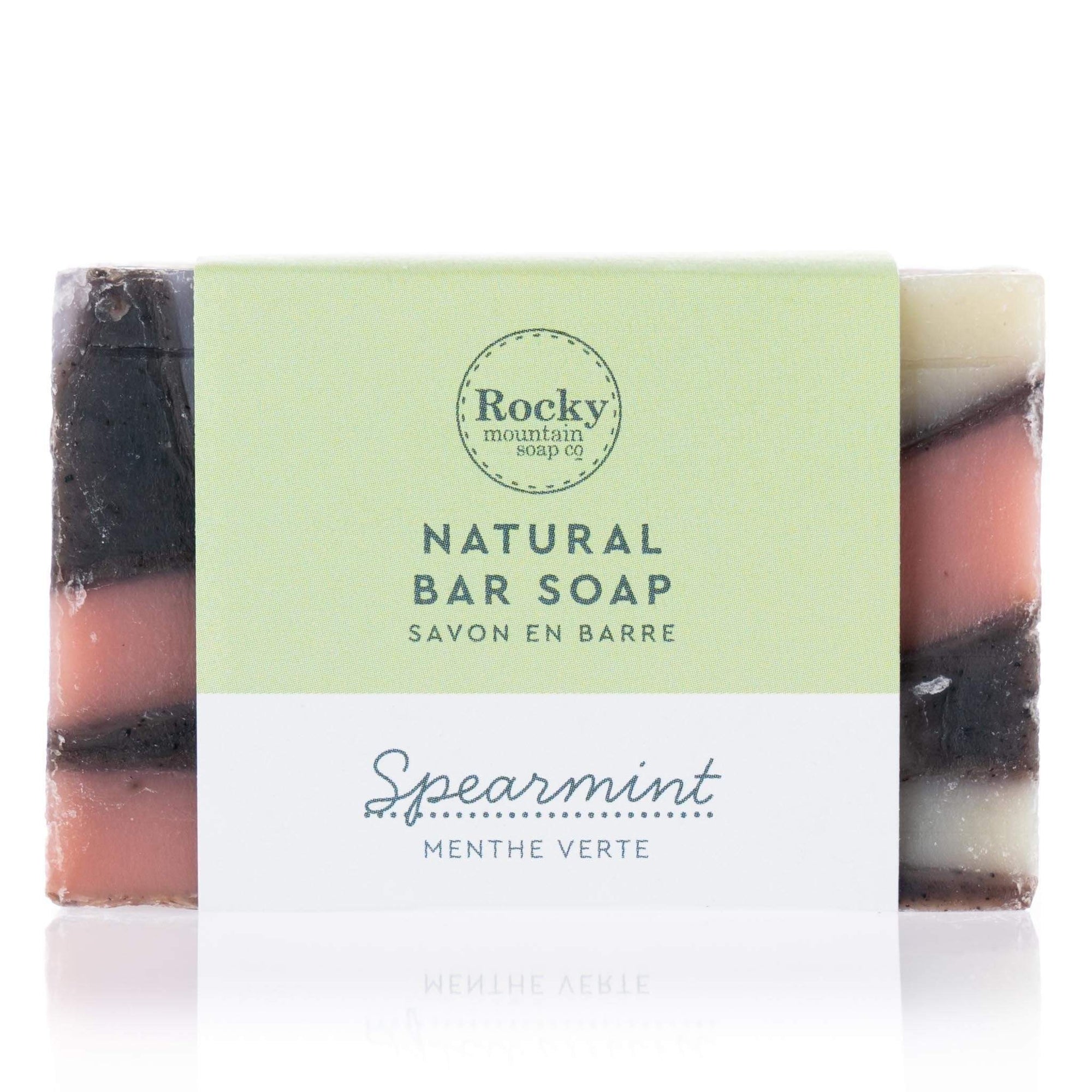 spearmint soap bar - natural